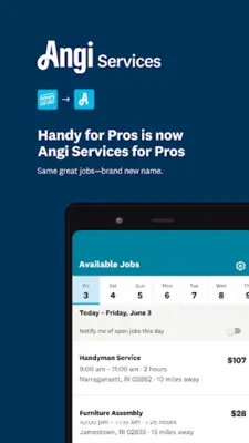 Angi Services for Pros android App screenshot 6